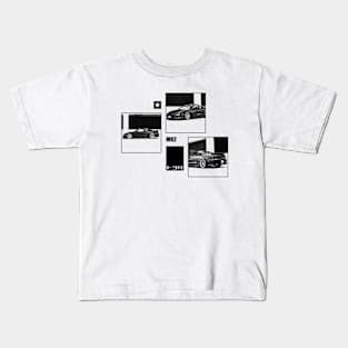 TOYOTA MR2 MK2 Black 'N White Archive Kids T-Shirt